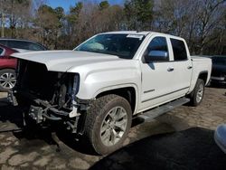 Salvage cars for sale at Austell, GA auction: 2016 GMC Sierra C1500 SLT