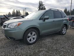 Salvage cars for sale at Graham, WA auction: 2014 Subaru Forester 2.5I Premium