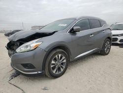 Salvage cars for sale at Haslet, TX auction: 2017 Nissan Murano S