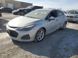 Salvage cars for sale at Kansas City, KS auction: 2019 Chevrolet Cruze LT