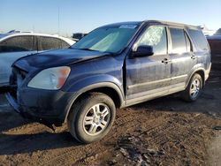 Salvage cars for sale at Brighton, CO auction: 2004 Honda CR-V EX