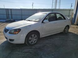 KIA Spectra salvage cars for sale: 2009 KIA Spectra EX