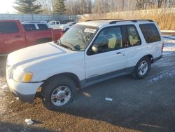 Ford Explorer salvage cars for sale: 2002 Ford Explorer Sport