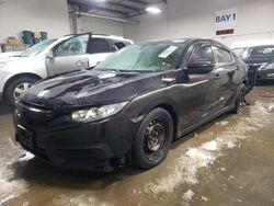 Salvage cars for sale at Elgin, IL auction: 2018 Honda Civic LX