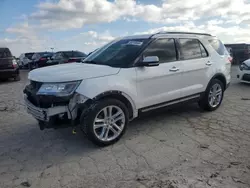 Salvage cars for sale at Indianapolis, IN auction: 2016 Ford Explorer Limited