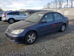 Honda salvage cars for sale: 2005 Honda Civic EX