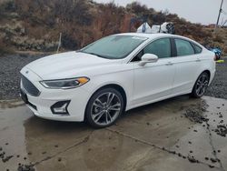 Salvage cars for sale at Reno, NV auction: 2019 Ford Fusion Titanium