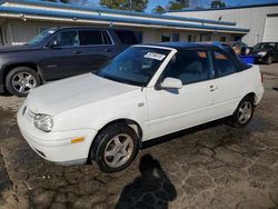 Volkswagen salvage cars for sale: 2001 Volkswagen Cabrio GLS