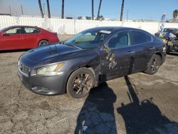 Nissan salvage cars for sale: 2012 Nissan Maxima S