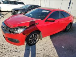 Honda salvage cars for sale: 2018 Honda Civic EX