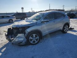 Salvage cars for sale at Chicago Heights, IL auction: 2016 Honda HR-V EX