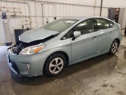 Salvage cars for sale at Avon, MN auction: 2015 Toyota Prius