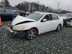 Salvage cars for sale from Copart Mebane, NC: 2004 Honda Accord EX