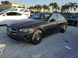 Flood-damaged cars for sale at auction: 2022 Mercedes-Benz C300