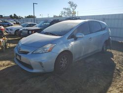 Toyota salvage cars for sale: 2012 Toyota Prius V