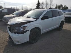 Salvage cars for sale at Bowmanville, ON auction: 2017 Dodge Journey SXT