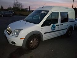 Salvage cars for sale at San Martin, CA auction: 2013 Ford Transit Connect XLT