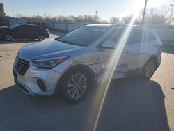 Salvage cars for sale at Wilmer, TX auction: 2018 Hyundai Santa FE SE