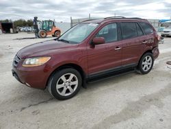 Salvage cars for sale at Arcadia, FL auction: 2009 Hyundai Santa FE SE