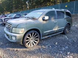 Salvage cars for sale at Graham, WA auction: 2004 Infiniti QX56