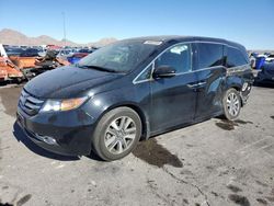 Salvage cars for sale from Copart North Las Vegas, NV: 2015 Honda Odyssey Touring