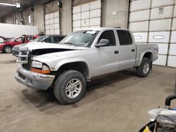 Dodge Dakota salvage cars for sale: 2004 Dodge Dakota Quad Sport