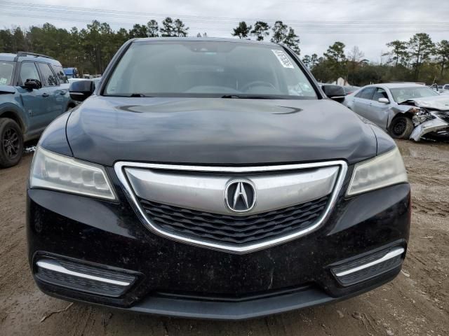 2016 Acura MDX Technology