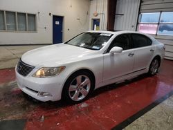 Salvage cars for sale from Copart Angola, NY: 2008 Lexus LS 460L