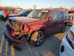 Salvage cars for sale at Bridgeton, MO auction: 2017 Jeep Patriot Latitude