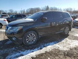 Salvage cars for sale from Copart Chalfont, PA: 2015 Nissan Pathfinder S