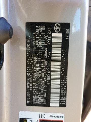 2009 Toyota Camry Base