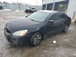 Salvage cars for sale at Chicago Heights, IL auction: 2005 Honda Accord LX