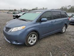 Salvage cars for sale at Riverview, FL auction: 2017 Toyota Sienna LE