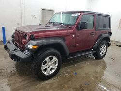 Salvage cars for sale at Madisonville, TN auction: 2021 Jeep Wrangler Sport