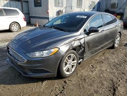 Salvage cars for sale at Los Angeles, CA auction: 2018 Ford Fusion SE