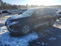 Salvage cars for sale at Windham, ME auction: 2019 Mitsubishi Outlander SE