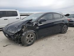 Salvage cars for sale at Haslet, TX auction: 2017 Hyundai Elantra ECO