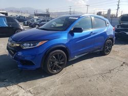 Salvage cars for sale at Sun Valley, CA auction: 2022 Honda HR-V Sport