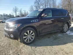 Infiniti qx56 salvage cars for sale: 2012 Infiniti QX56