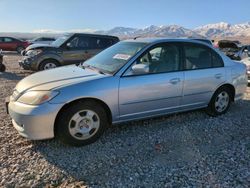 Salvage cars for sale at Magna, UT auction: 2005 Honda Civic Hybrid