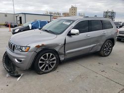 Salvage cars for sale at New Orleans, LA auction: 2018 Jeep Grand Cherokee Limited