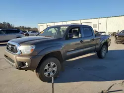 Toyota salvage cars for sale: 2012 Toyota Tacoma Double Cab Prerunner Long BED