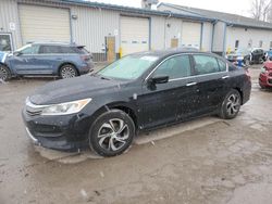 Salvage cars for sale at York Haven, PA auction: 2016 Honda Accord LX