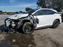 Salvage cars for sale at Orlando, FL auction: 2022 Lexus RX 350 F Sport