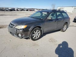 Salvage cars for sale at Kansas City, KS auction: 2008 Subaru Outback 2.5I Limited