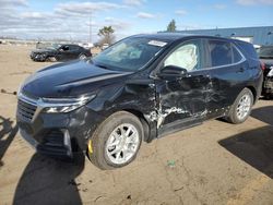 Salvage cars for sale at Woodhaven, MI auction: 2024 Chevrolet Equinox LT