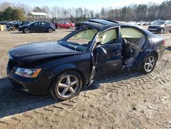 Salvage cars for sale at Charles City, VA auction: 2008 Hyundai Sonata SE