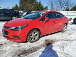 Salvage cars for sale at Finksburg, MD auction: 2017 Chevrolet Cruze LT