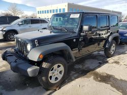 Jeep Wrangler salvage cars for sale: 2017 Jeep Wrangler Unlimited Sport