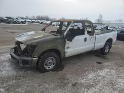 Salvage cars for sale at Davison, MI auction: 2011 Ford F250 Super Duty